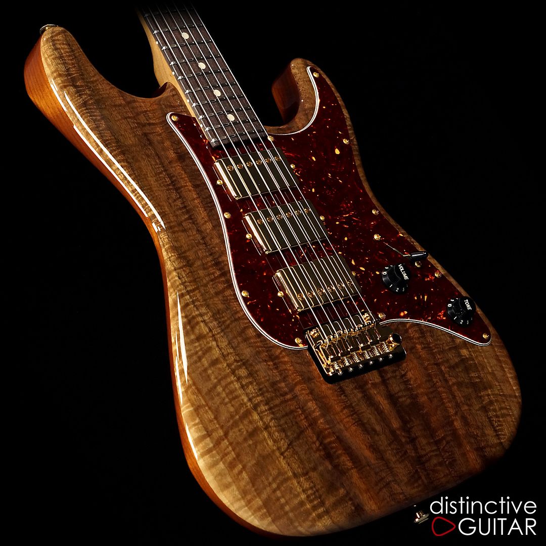 BRAND NEW SUHR CLASSIC CUSTOM ELECTRIC GUITAR FIGURED WALNUT TOP
