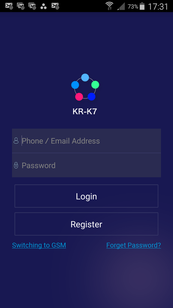 K7 signin app android