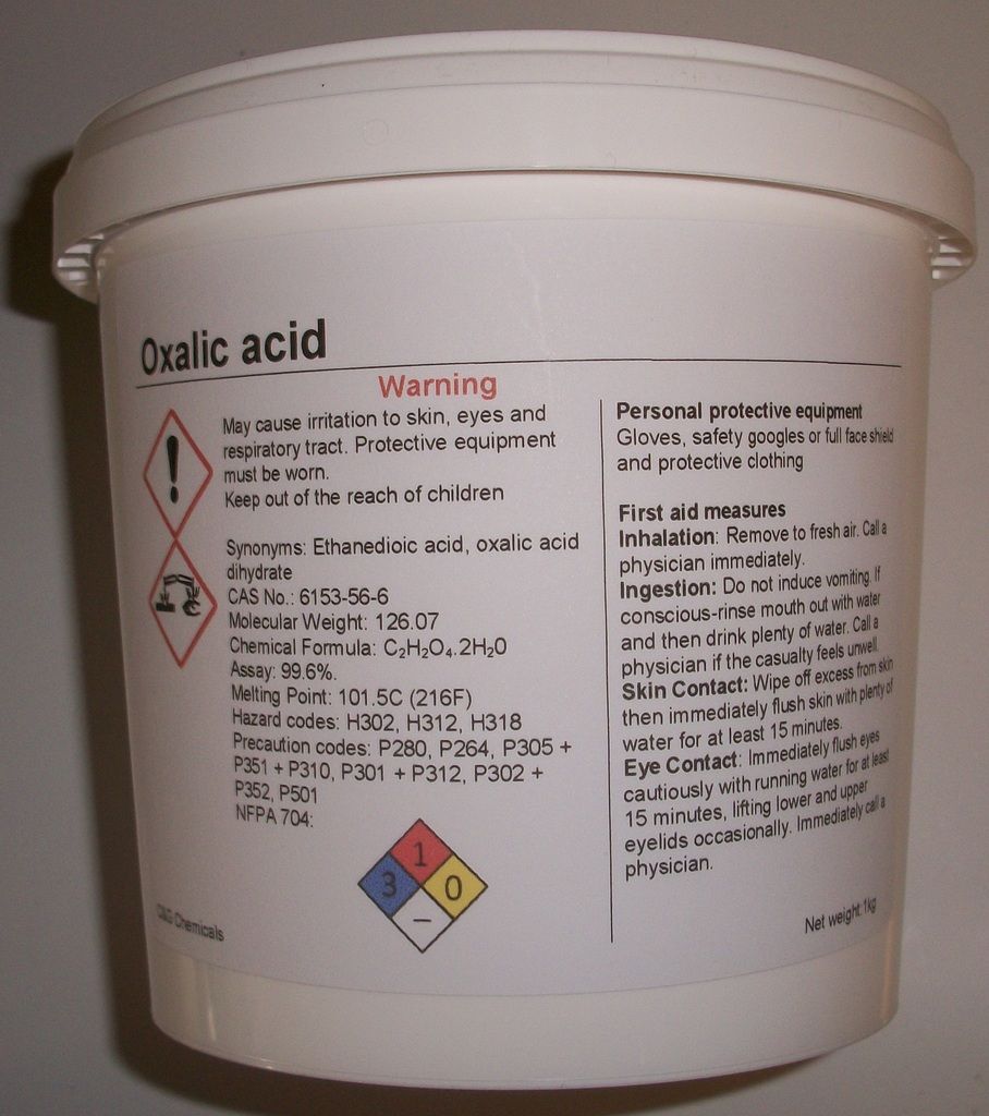 1kg Oxalic acid Hull, Deck, GRP cleaner, stain & rust remover eBay