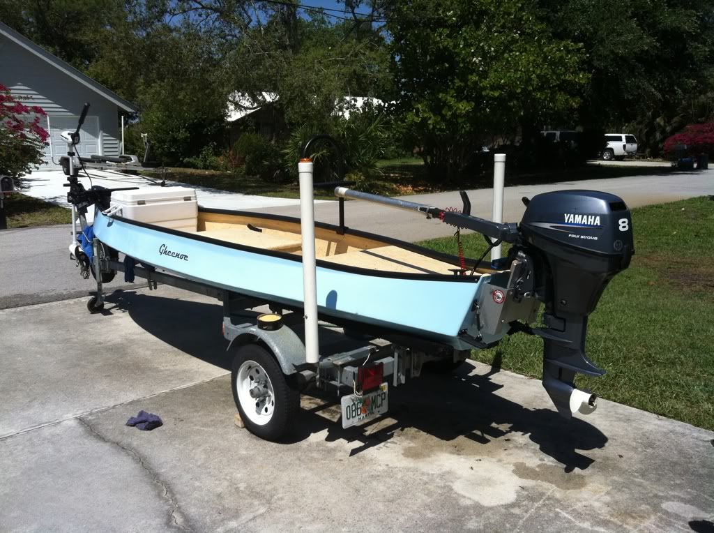 SOLD/EXPIRED custom gheenoe 15'4" 8 hp yamaha 4 stroke Dedicated To