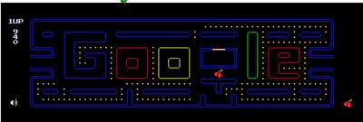 Doodle Google Pac Man