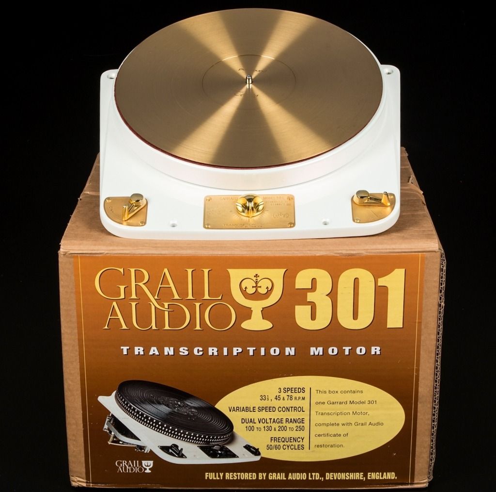 Garrard 301 Turntable SPECIAL EDITION 'AU 18ct Pearl' by Audio Grail eBay