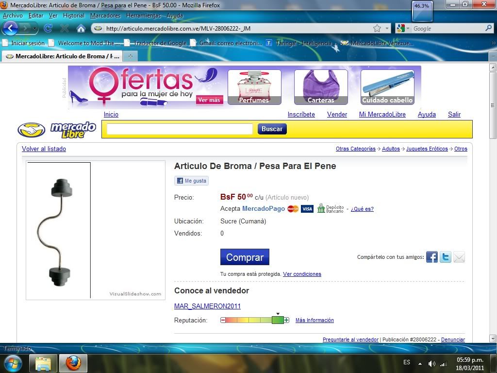 Cosas locas que venden por mercadolibre (VE) Cosas locas que venden por mercadolibre (VE)