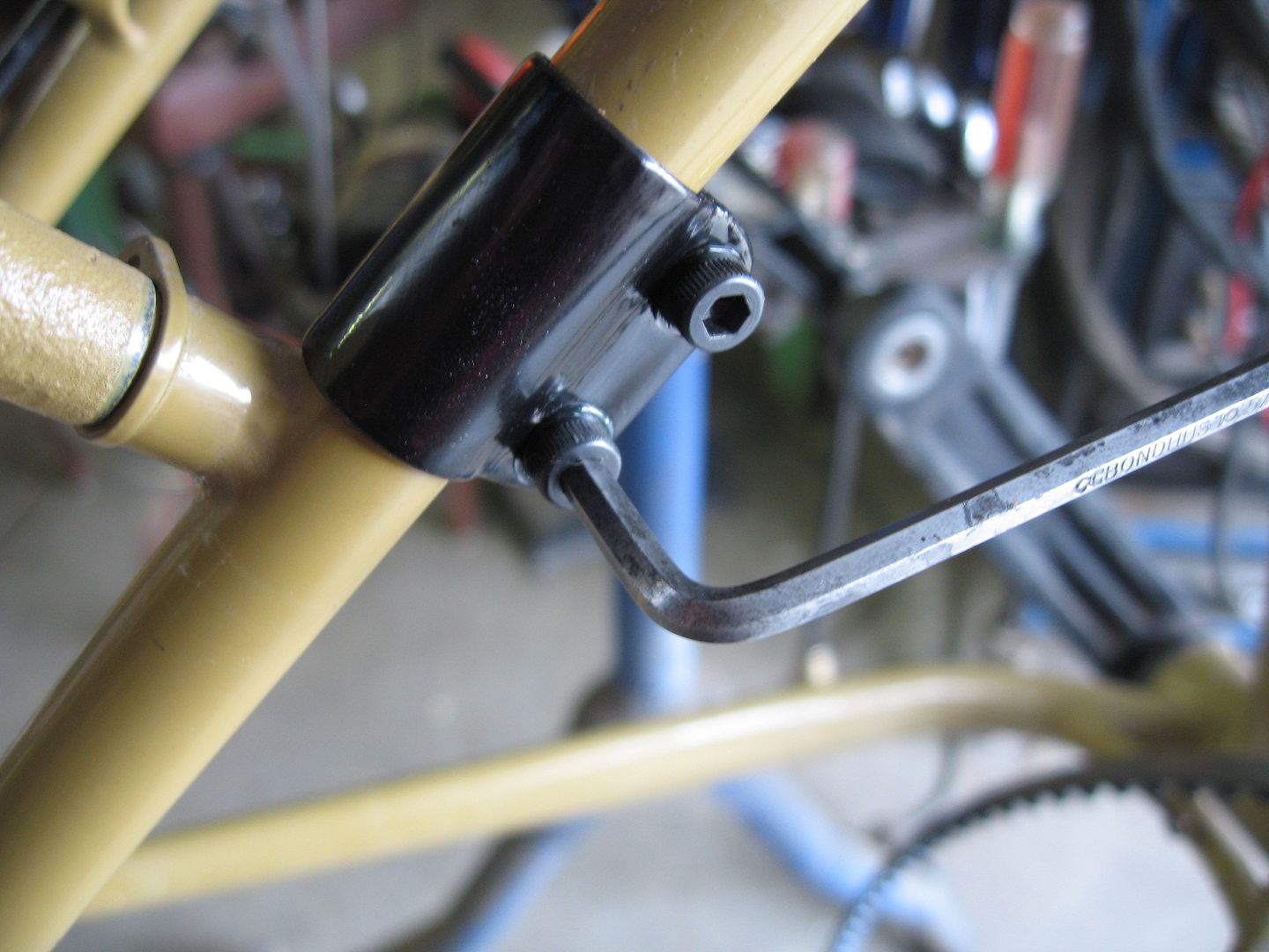 belt drive frame