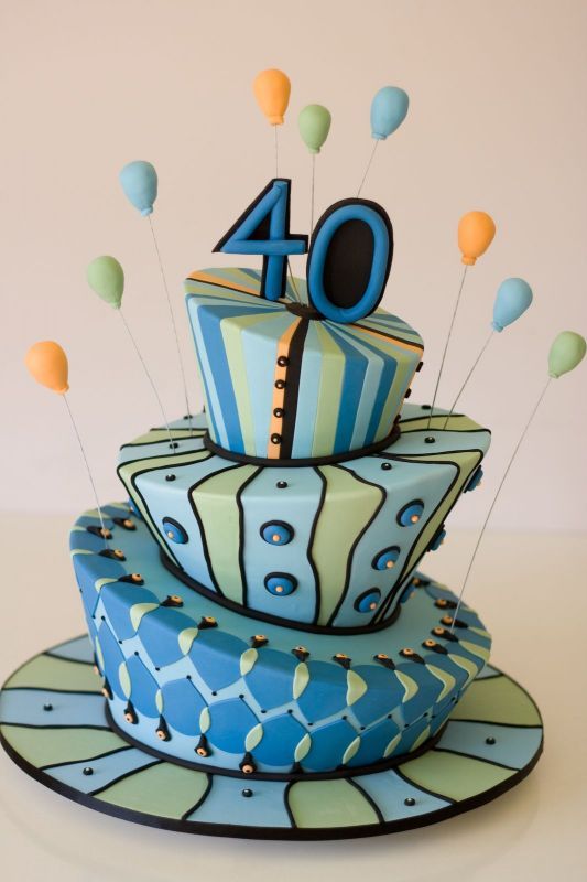 birthday cakes 40