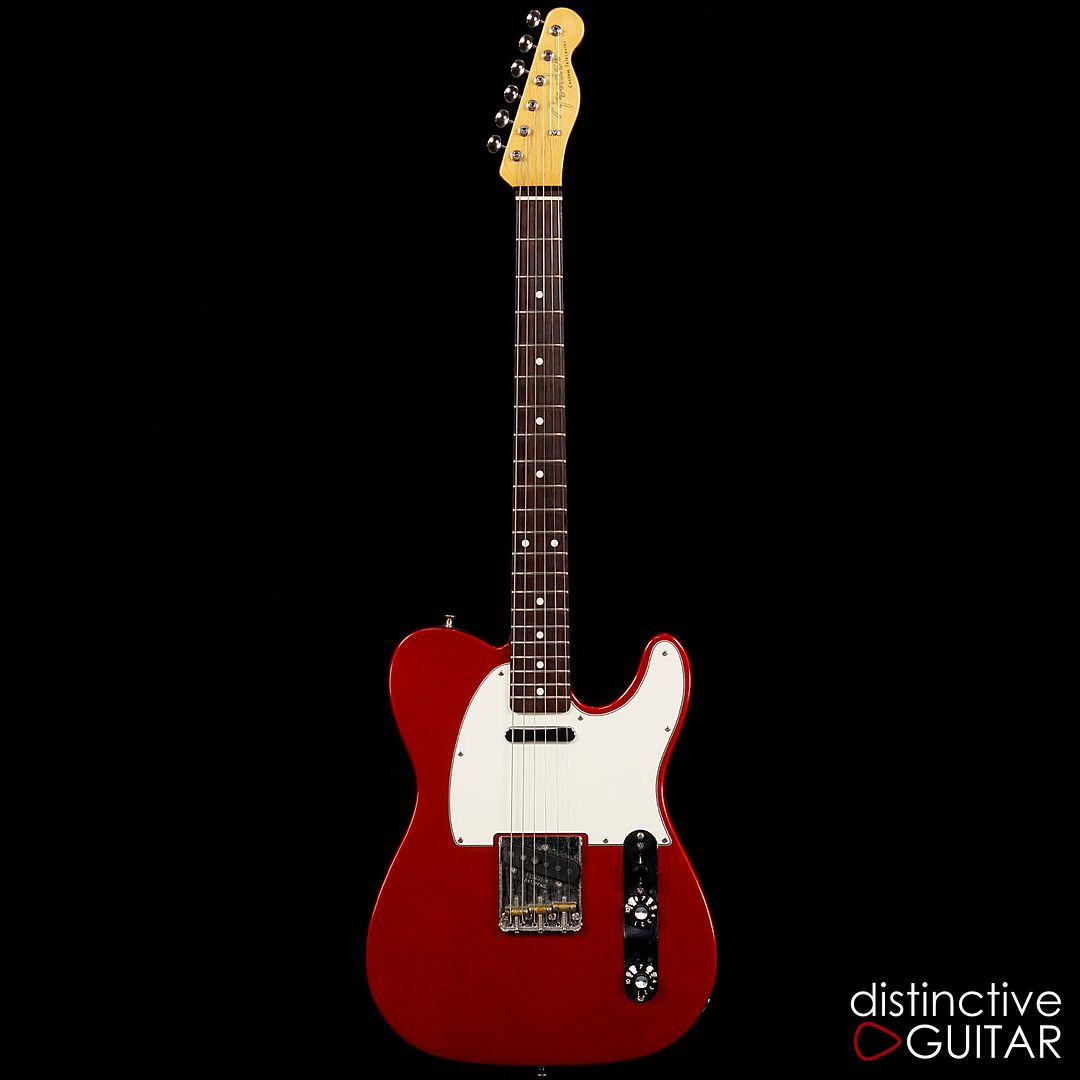 FENDER ARTIST SERIES TELECASTER MUDDY WATERS SIGNATURE TELE IN CANDY ...