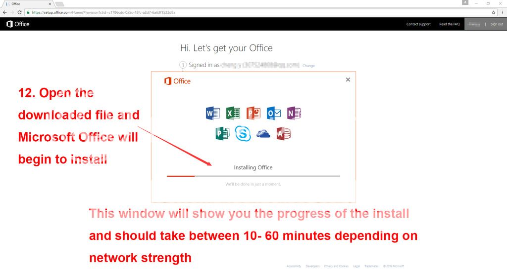 Office 2016 word activated genuine tc