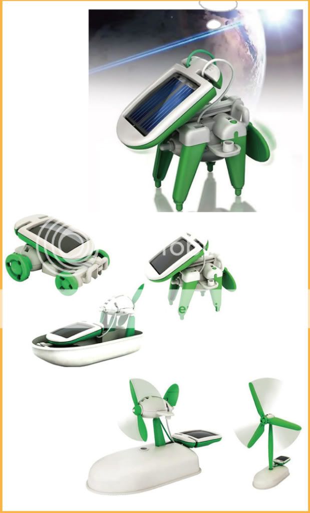 in 1 Solar DIY Educational Kit Toy Robotikits Robot  